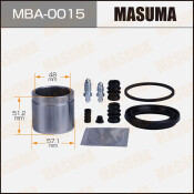 Ремкомплект тормозного суппорта Masuma, с поршнем, передний, арт. MBA-0015