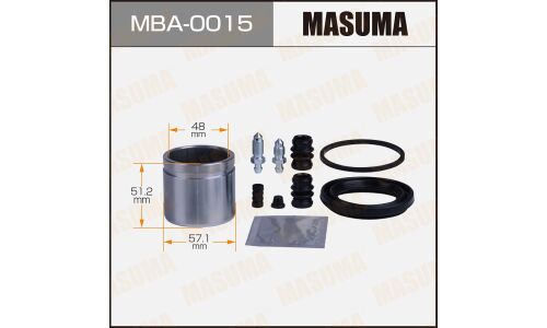Ремкомплект тормозного суппорта Masuma, с поршнем, передний, арт. MBA-0015