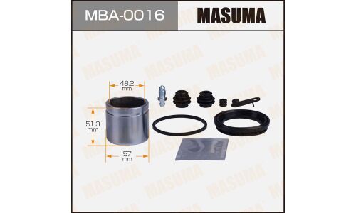 Ремкомплект тормозного суппорта Masuma, с поршнем, передний, арт. MBA-0016
