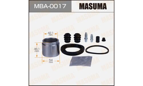 Ремкомплект тормозного суппорта Masuma, с поршнем, передний, арт. MBA-0017