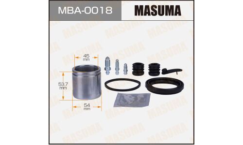 Ремкомплект тормозного суппорта Masuma, с поршнем, передний, арт. MBA-0018