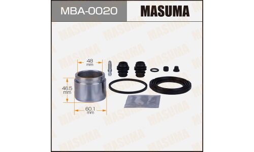 Ремкомплект тормозного суппорта Masuma, с поршнем, передний, арт. MBA-0020