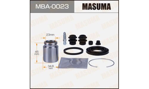 Ремкомплект тормозного суппорта с поршнем MASUMA, rear