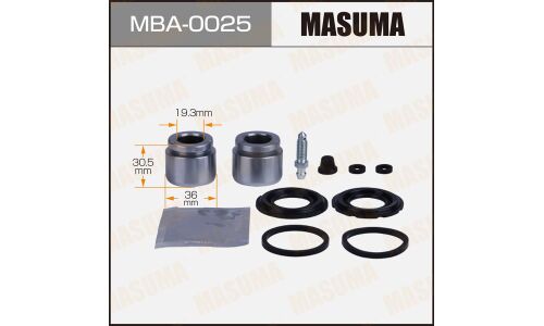 Ремкомплект тормозного суппорта Masuma, с поршнем, задний, арт. MBA-0025