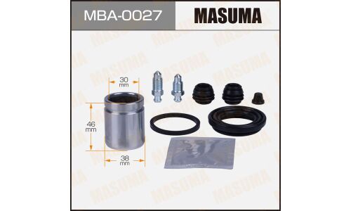 Ремкомплект тормозного суппорта Masuma, с поршнем, задний, арт. MBA-0027