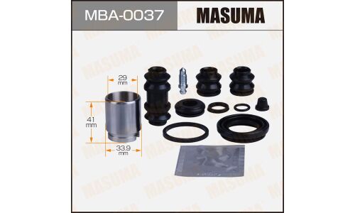 Ремкомплект тормозного суппорта Masuma, с поршнем, задний, арт. MBA-0037