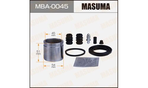 Ремкомплект тормозного суппорта Masuma, с поршнем, передний, арт. MBA-0045