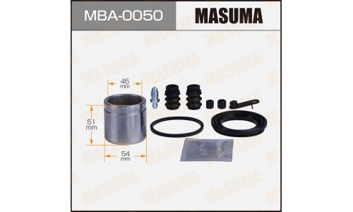 Ремкомплект тормозного суппорта Masuma, с поршнем, передний, арт. MBA-0050