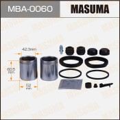 Ремкомплект тормозного суппорта Masuma, с поршнем, передний, арт. MBA-0060