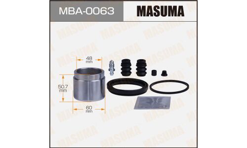 Ремкомплект тормозного суппорта Masuma, с поршнем, передний, арт. MBA-0063