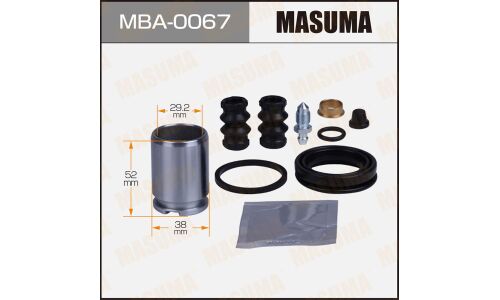 Ремкомплект тормозного суппорта Masuma, с поршнем, задний, арт. MBA-0067