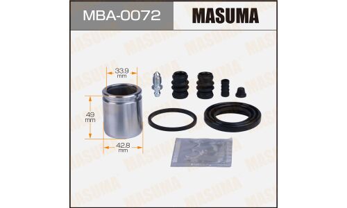 Ремкомплект тормозного суппорта Masuma, с поршнем, задний, арт. MBA-0072