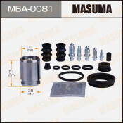 Ремкомплект тормозного суппорта Masuma, с поршнем, задний, арт. MBA-0081
