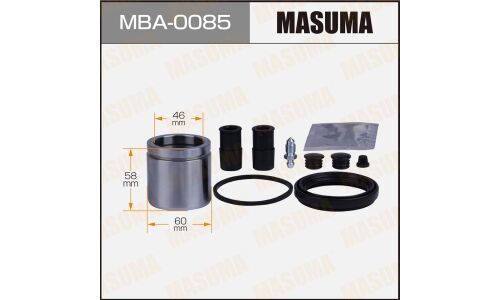 Ремкомплект тормозного суппорта Masuma, с поршнем, передний, арт. MBA-0085