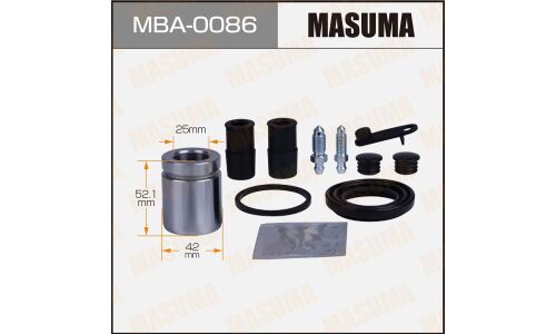 Ремкомплект тормозного суппорта Masuma, с поршнем, задний, арт. MBA-0086