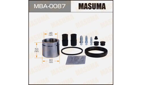 Ремкомплект тормозного суппорта Masuma, с поршнем, передний, арт. MBA-0087