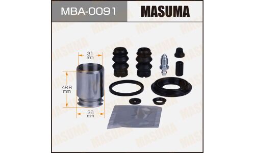 Ремкомплект тормозного суппорта Masuma, с поршнем, задний, арт. MBA-0091