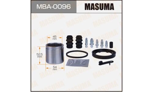 Ремкомплект тормозного суппорта Masuma, с поршнем, передний, арт. MBA-0096