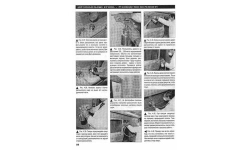 Руководство по ремонту, восстановлению и окраске кузова автомобиля