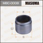 Поршень тормозного суппорта Masuma, передний, арт. MBC-0008