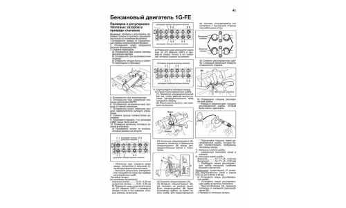 Руководство по эксплуатации, техническому обслуживанию и ремонту Toyota Mark II, Toyota Chaser, Toyota Cresta с бензиновым и дизельным двигателями (1992-1996 гг.)