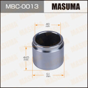 Поршень тормозного суппорта Masuma, передний, арт. MBC-0013
