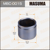 Поршень тормозного суппорта Masuma, передний, арт. MBC-0015
