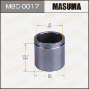 Поршень тормозного суппорта Masuma, передний, арт. MBC-0017