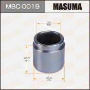 Поршень тормозного суппорта Masuma, передний, арт. MBC-0019