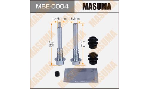 Ремкомплект направляющих тормозного суппорта Masuma, задний, арт. MBE-0004