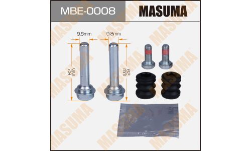 Ремкомплект направляющих тормозного суппорта Masuma, передний, арт. MBE-0008
