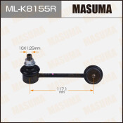 Стойка стабилизатора (линк) Masuma, задняя, для Hyundai Santa Fe, арт. ML-K8155R