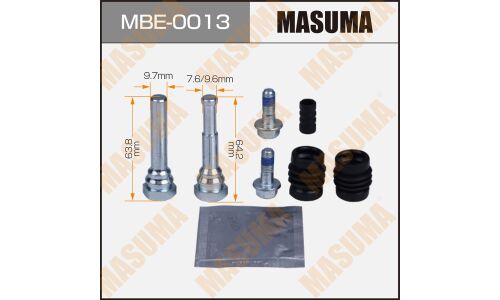 Ремкомплект направляющих тормозного суппорта Masuma, задний, арт. MBE-0013