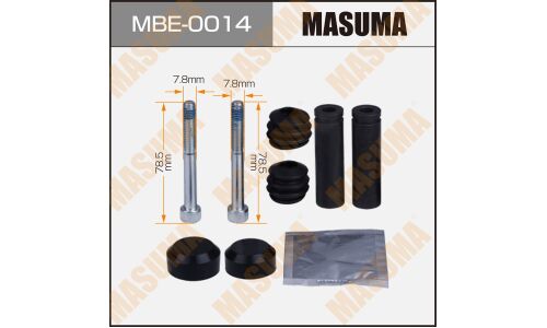 Ремкомплект направляющих тормозного суппорта Masuma, передний/задний, арт. MBE-0014