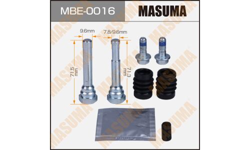 Ремкомплект направляющих тормозного суппорта Masuma, передний, арт. MBE-0016