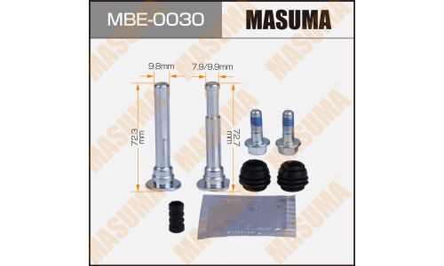 Ремкомплект направляющих тормозного суппорта Masuma, передний, арт. MBE-0030