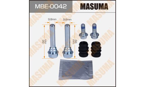 Ремкомплект направляющих тормозного суппорта Masuma, передний, арт. MBE-0042