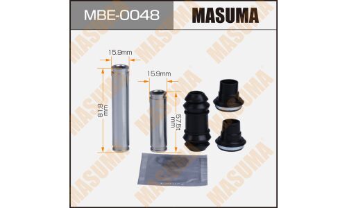 Ремкомплект направляющих тормозного суппорта Masuma, передний/задний, арт. MBE-0048