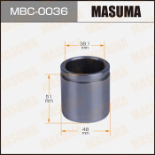 Поршень тормозного суппорта Masuma, передний, арт. MBC-0036