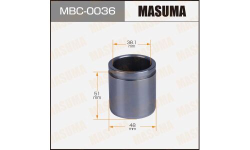 Поршень тормозного суппорта Masuma, передний, арт. MBC-0036