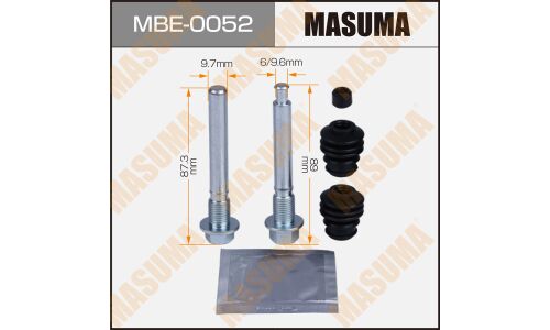 Ремкомплект направляющих тормозного суппорта MASUMA, 810045 front