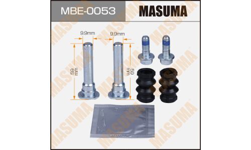 Ремкомплект направляющих тормозного суппорта Masuma, передний, арт. MBE-0053