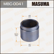 Поршень тормозного суппорта Masuma, передний, арт. MBC-0041