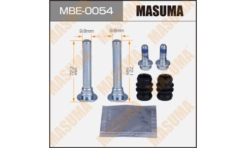 Ремкомплект направляющих тормозного суппорта Masuma, передний, арт. MBE-0054