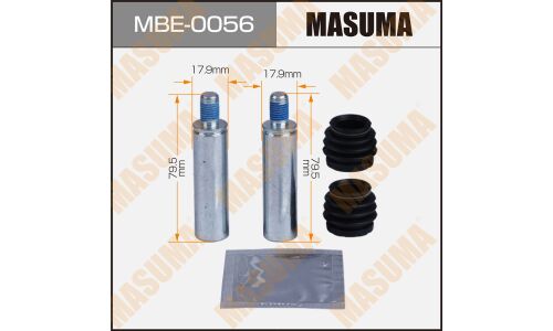 Ремкомплект направляющих тормозного суппорта Masuma, передний/задний, арт. MBE-0056