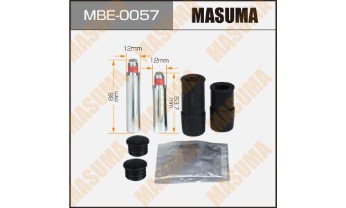 Ремкомплект направляющих тормозного суппорта Masuma, передний, арт. MBE-0057