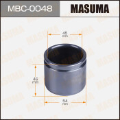 Поршень тормозного суппорта Masuma, передний, арт. MBC-0048