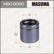 Поршень тормозного суппорта Masuma, передний, арт. MBC-0050