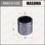 Поршень тормозного суппорта Masuma, передний, арт. MBC-0105