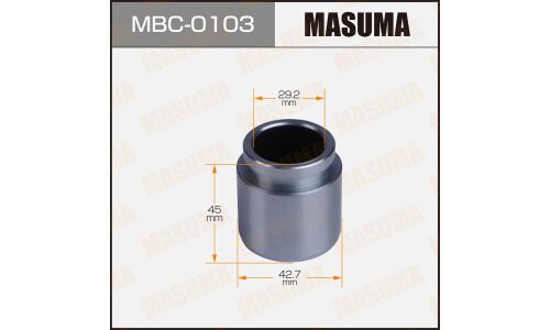 Поршень тормозного суппорта Masuma, задний, арт. MBC-0103